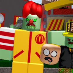 Roblox Zombies Attacking Mcdonalds 2