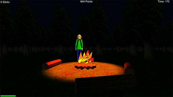 Baldi S Basics Field Trip Camping Descargar Juego Gratis En Jugarmania Com - acampamento do terror roblox youtube