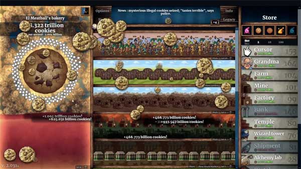 Juega GRATIS a COOKIE CLICKER