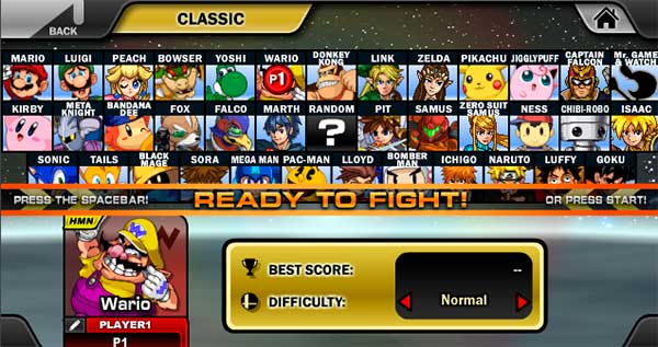 juegos de super smash flash 2