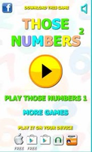 Imagen Those Numbers 2 -  Math Game