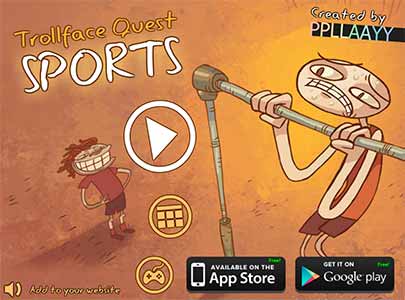 Trollface Quest: Sports » Juego GRATIS en jugarmania.com